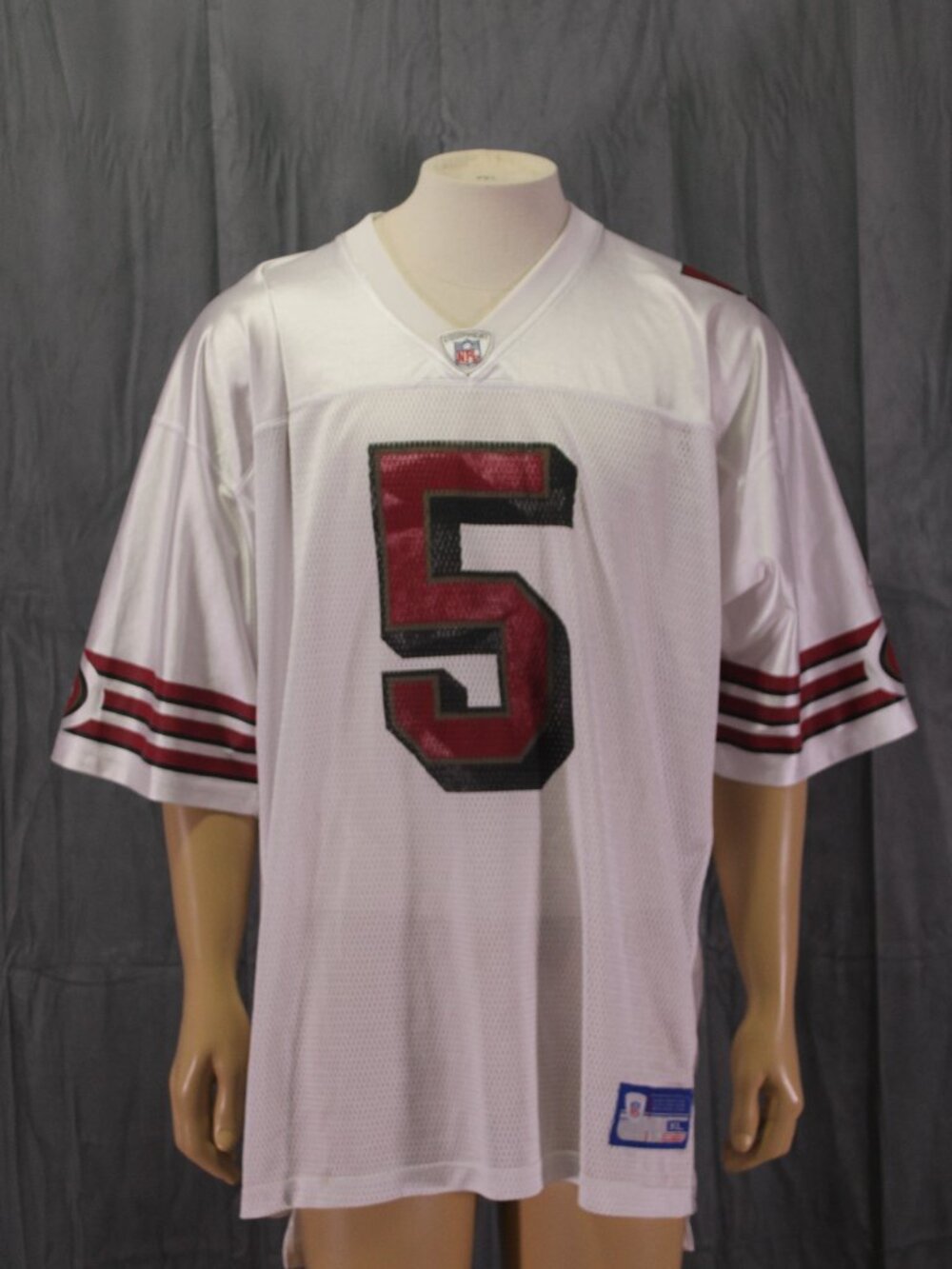 San Francisco 49ers Jersey (Retro) - Jeff Garcia 5 by Reebok - Men's XL